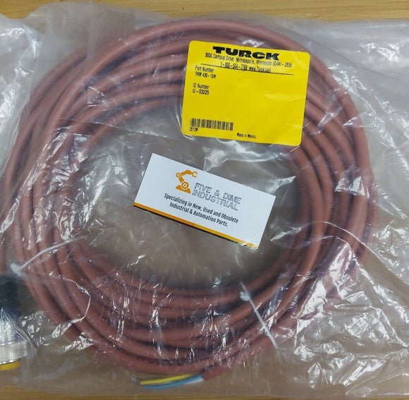 Turck RSM RKM 430-15M Cable Cordset U-03225