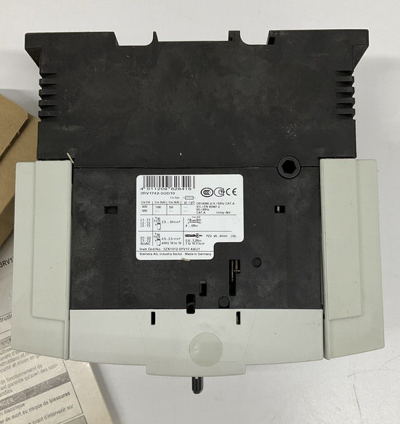 Siemens 3RV1742-5GD10 Motor Protector Circuit Breaker 40A