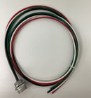 Mencom MINH-4MR-1M  7/8'' Male 4-Pole Receptacle 1-Meter-4