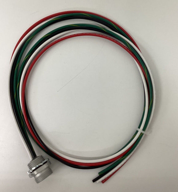 Mencom MINH-4MR-1M  7/8'' Male 4-Pole Receptacle 1-Meter