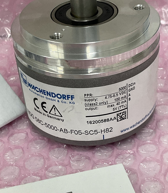 Wachendorff WDG-58C-5000-AB-F05-SC5-H82 Encoder 5000 PPR, 5-Pin