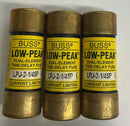 Bussmann LPJ-2-1/4S Low Peak Fuse 10A 600V Lot of 3-4