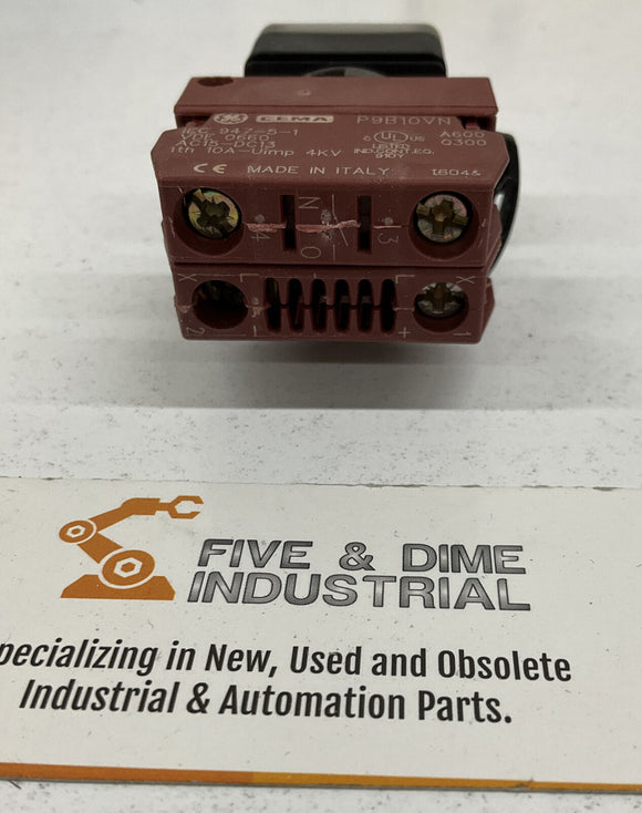 General Electric P9SPLIGDN10NADL, Square Plastic Oper, 24 Volts