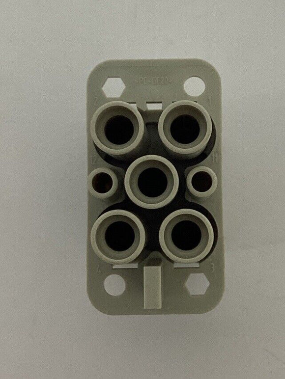 Harting 09120063141 / Han-Q4/2-F Heavy Duty Power Blank Connector Insert