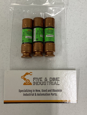 Bussmann Fusetron Lot of (3)  FRN-R-15  Class RK5  15A Fuses