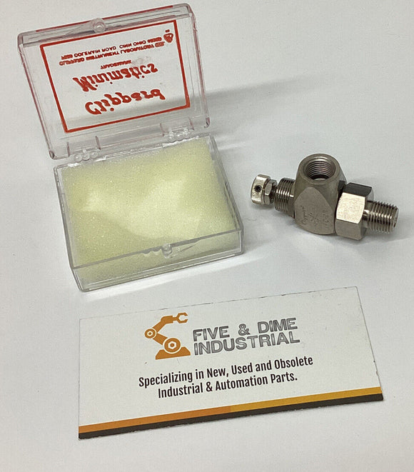 Clippard JFC-2B 1/8 Npt Meter-in Adjustable Flow Control Valve