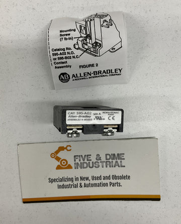Allen Bradley 595-A02 New SER A Auxiliary Contact - 0