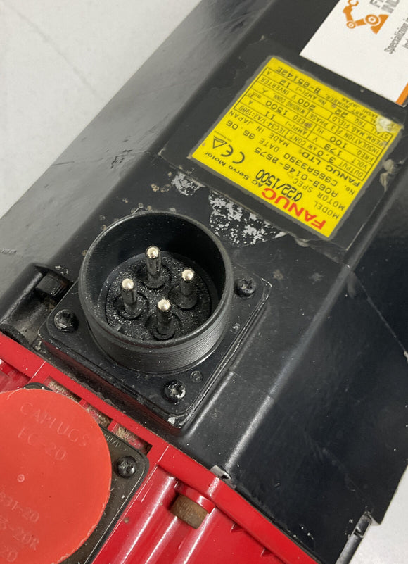 Fanuc A06B-0146-B675 AC Servo Motor 179V Nos