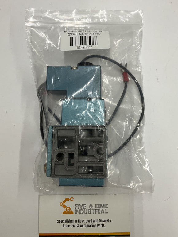 Mac 713C-11-PI-111BA Solenoid Valve with PIB-111CAAD
