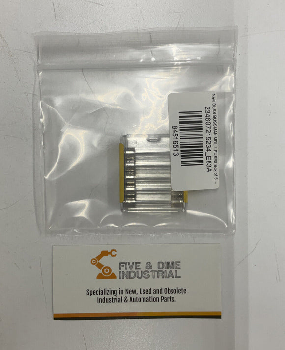 Buss Bussmann MDL Fuses. Box of (5)