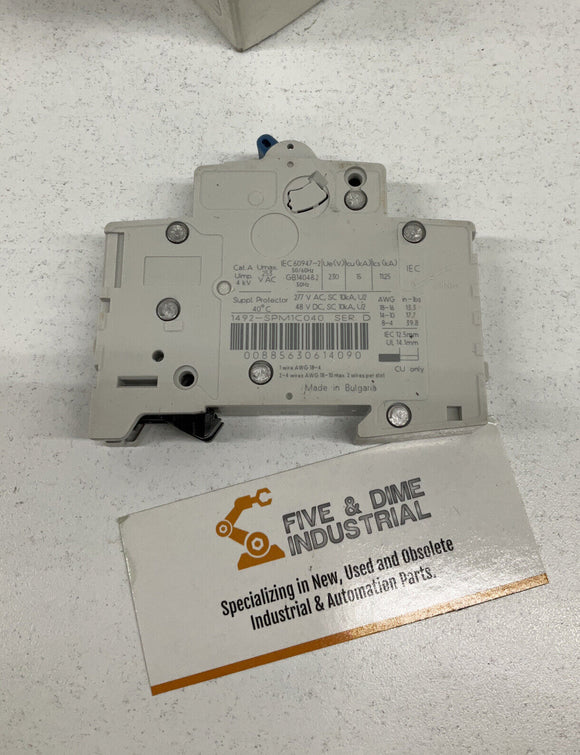 Allen Bradley 1492-SPM1C040 4 Amp Circuit Breakers. Box of (2)