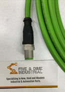 Harting 21349292405050 100 M12 D-Coded Cable Assembly 5M-5