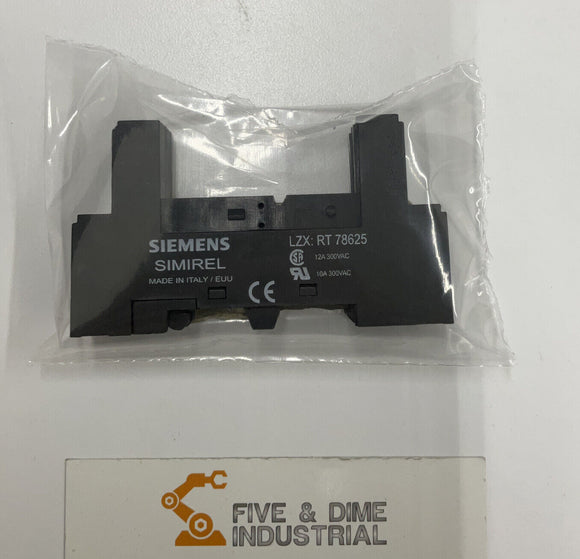 Siemens LZX RT78625 Plug-in Relay 12A 300V