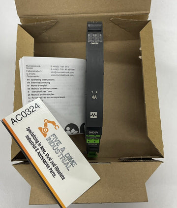 Murr 9000-41012-0400000 4A 2-Channel Mico-Pro Circuit Protection Module