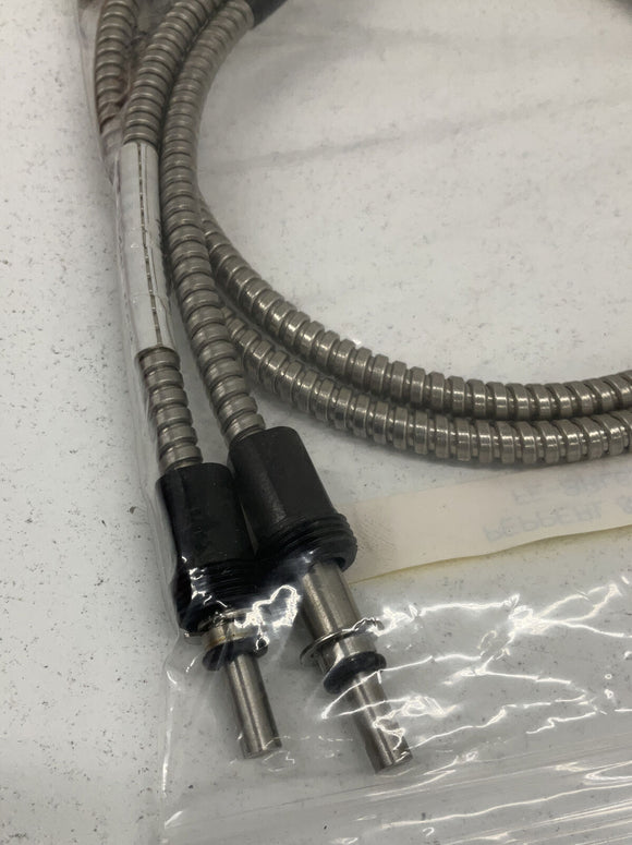 Pepperl Fuchs FE-BRL6S-3 Fiber Optic Sensor Cable w/ O-Rings C-Clips