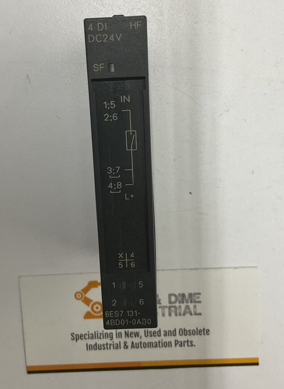 Siemens 6ES7 131-4BD01-0AB0 PLC Input & Output Module