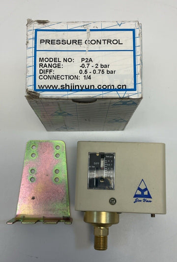 Shjinyun  P2A Pressure Control -0.7-2 Bar Differential 0.5-0.75 Bar 1/4" NPT - 0