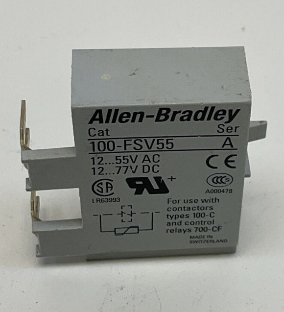 Allen Bradley 100-FSV55 Lot of 3 Ser A Surge Suppressor