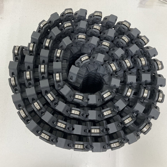 Intralox 2200-14 Grey Radius Flush Grid High Deck w/ Edge Bearing 10 Ft.