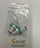 CPC Colder Products NS4D2Z00606 3/8" Barb Valved In-Line Coupling Insert-6