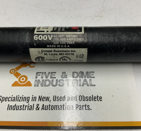 Bussmann Fusetron FRS-R-2-1/2 600V Fuses.  Lot of 2
