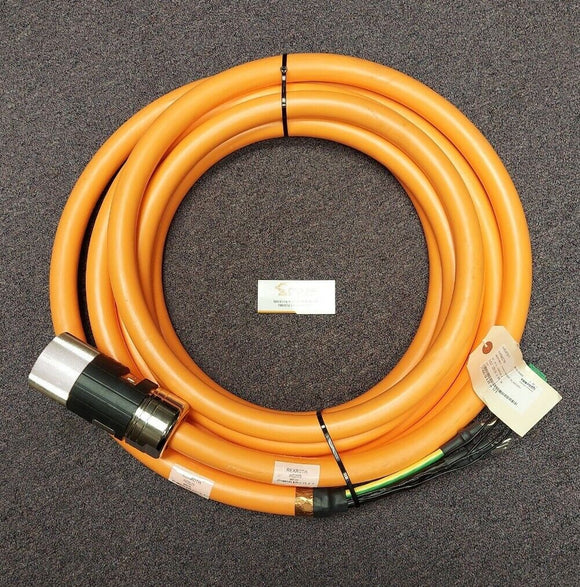 Bosch Rexroth IND2073 R985003390 Power Cable Assembly 8 Meters