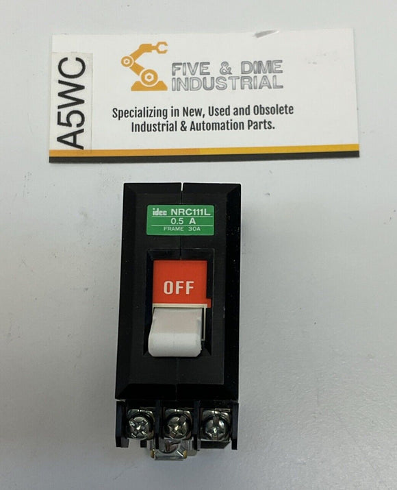 Idec NRC111L Breaker with Auxiliary Contact