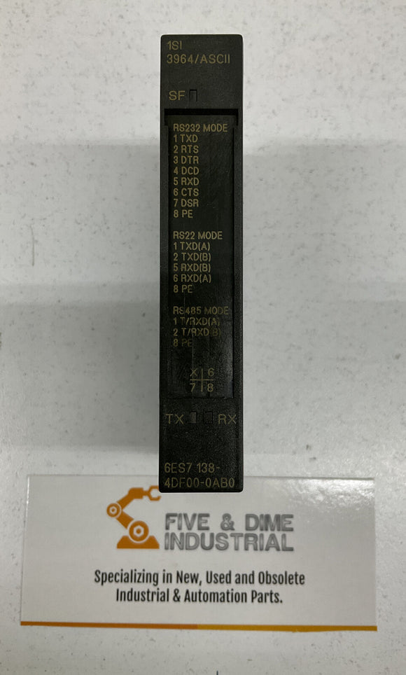 Siemens 6ES7 138-4DF00-0AB0 Power Module
