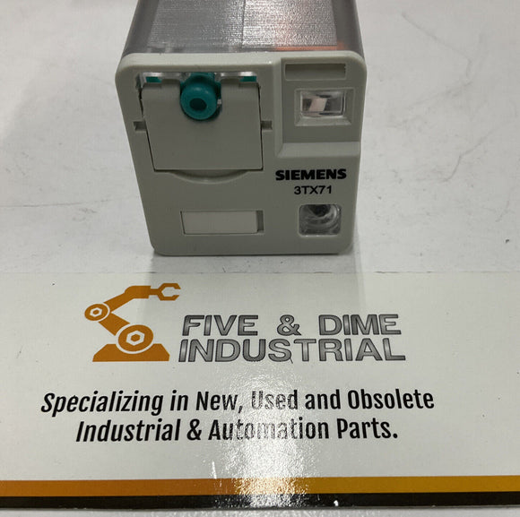 Siemens 3TX7115-5CL03 Plug In Relay 16A 24 VDC Led