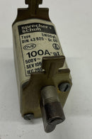 Sprecher + Schuh 100A-gI 100-Amp Din 43620 Type SM00gL Fuse 500 Vac-3