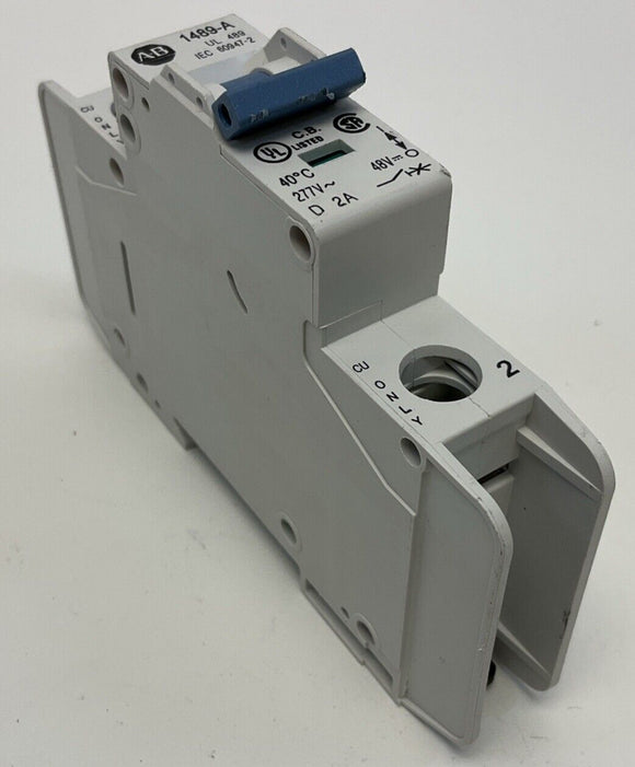 Allen Bradley 1489-A1D020 Ser.A  Circuit Breaker 2-Amp