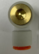 SMC  KQ2VS13-37S Tube Hex Socket Elbow  1/2  NPT X 1/2  OD  Lot of 10-3