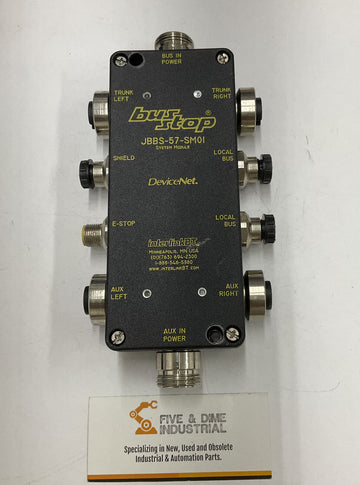 Turck JBBS-57-SM01 DeviceNet Interlink Module Bus-Stop