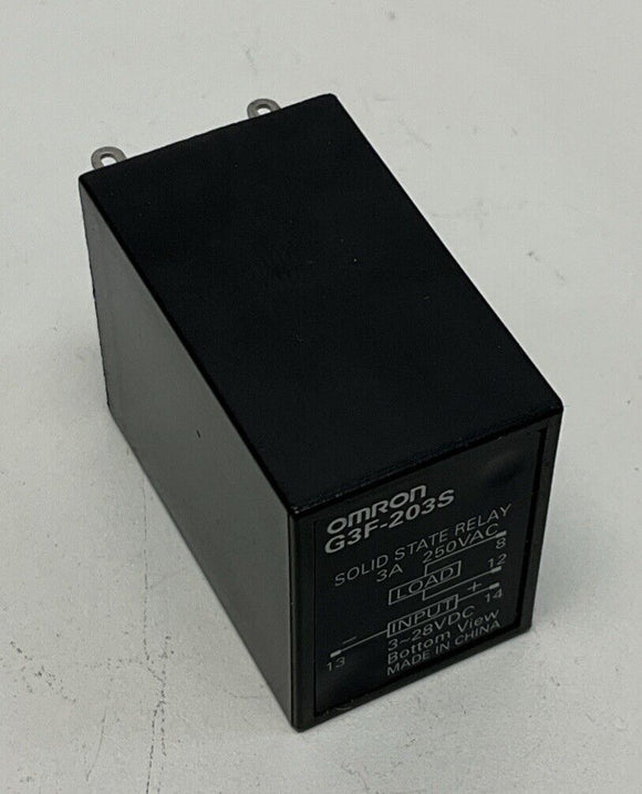 Omron G3F-203S Solid State Relay Input: 3-28VDC, Output 250VAC, 3-Amps