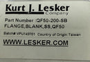 Kurt Lesker QF50-200-SB Stainless 2" Blank Flange-5
