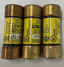 Bussmann LPJ-10SP Fuses 10A Low-Peak 600V. Lot of 3-2