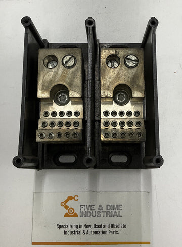 Ferraz Shawmut 66552 2-Pole Power Distribution Box w/ Cover  600V