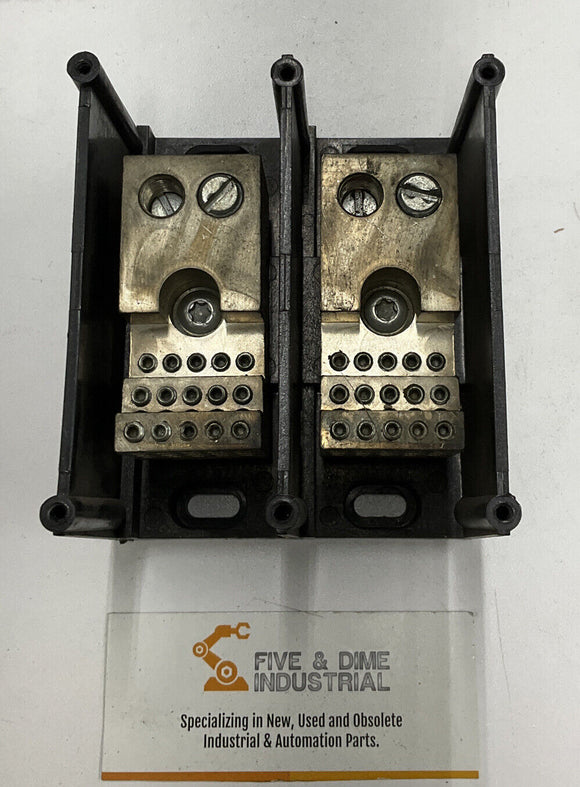 Ferraz Shawmut 66552 2-Pole Power Distribution Box w/ Cover  600V