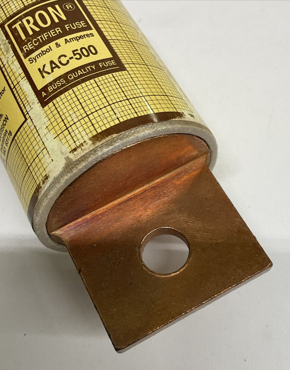 Bussmann Tron Rectifier Fuse KAC-500 600V 500 Amps