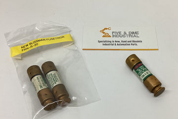 Bussmann Fusetron FRN-R-20 Fuses 20A 250V Fuses Class RKS Lot of 3