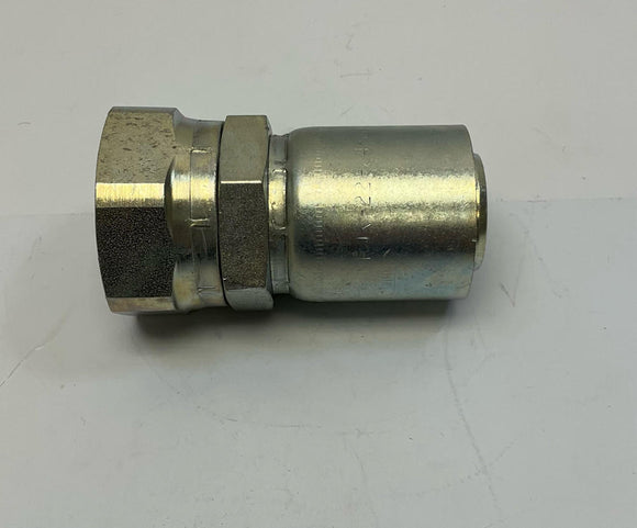 Kurt Hydraulics  FJX-22-24-R5  1-3/8'' Hose ID Crimp x 1-1/2'' JIC Female Swivel