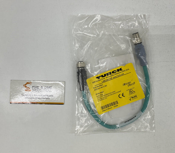 Turck RSSD RKS 441- 0.3M Eurofast Double End Cordset U-01723