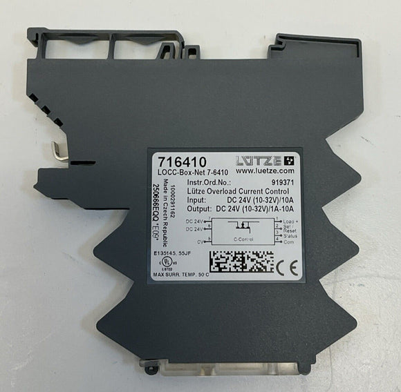 Lutze 716410 LOCC Box Net 7 6410 Overload Current Control