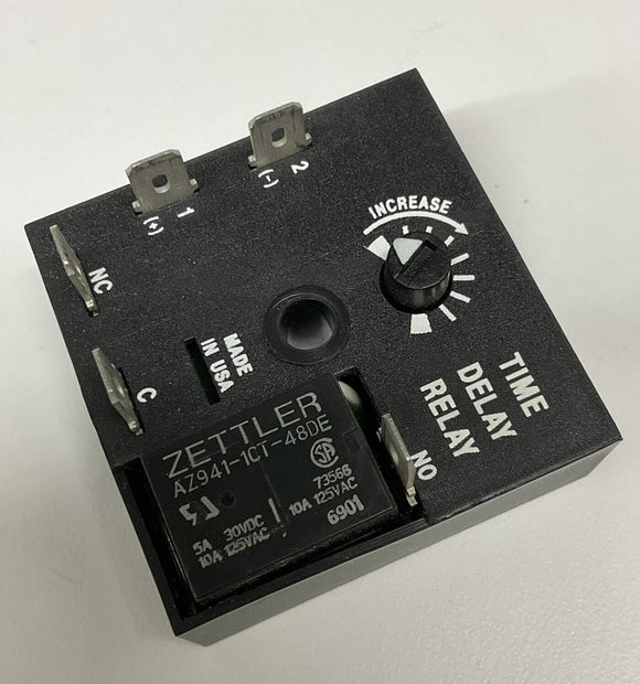 ABB SSAC KRDI424 Solid State Timer 1-100 Min 10A 120VAC