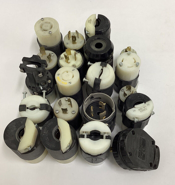 Miscellaneous Hubbell and Legrand Lot of 20 Plugs HBL2413 and more