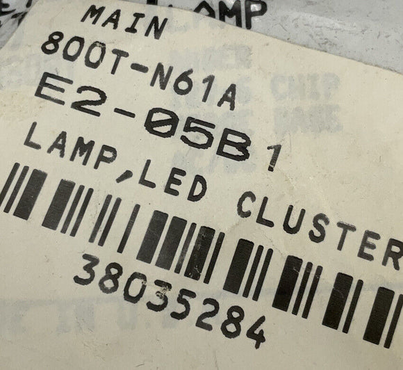 Allen Bradley 800T-N61A Amber Led Cluster Lamp