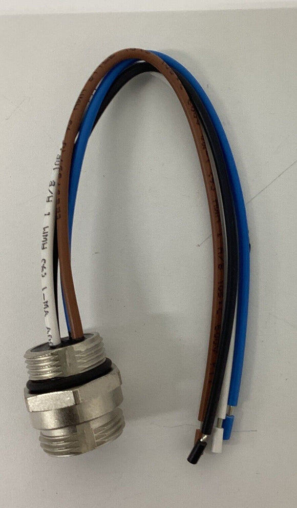 Murr 7000-78321-9770020 7/8'' Male Receptacle 4-Pole 0.2M