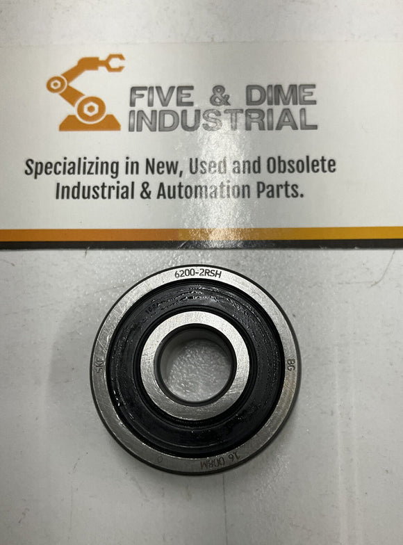 SKF 6200-2RSH Single Row Double Groove Ball Bearing