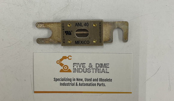Ferraz Shawmut ANL40 Forklift Limiter Fuse 40-Amp 32VAC/VDC
