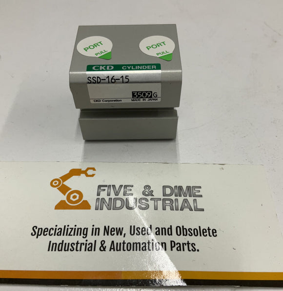 CKD SSD-16-15 New Pneumatic Valve